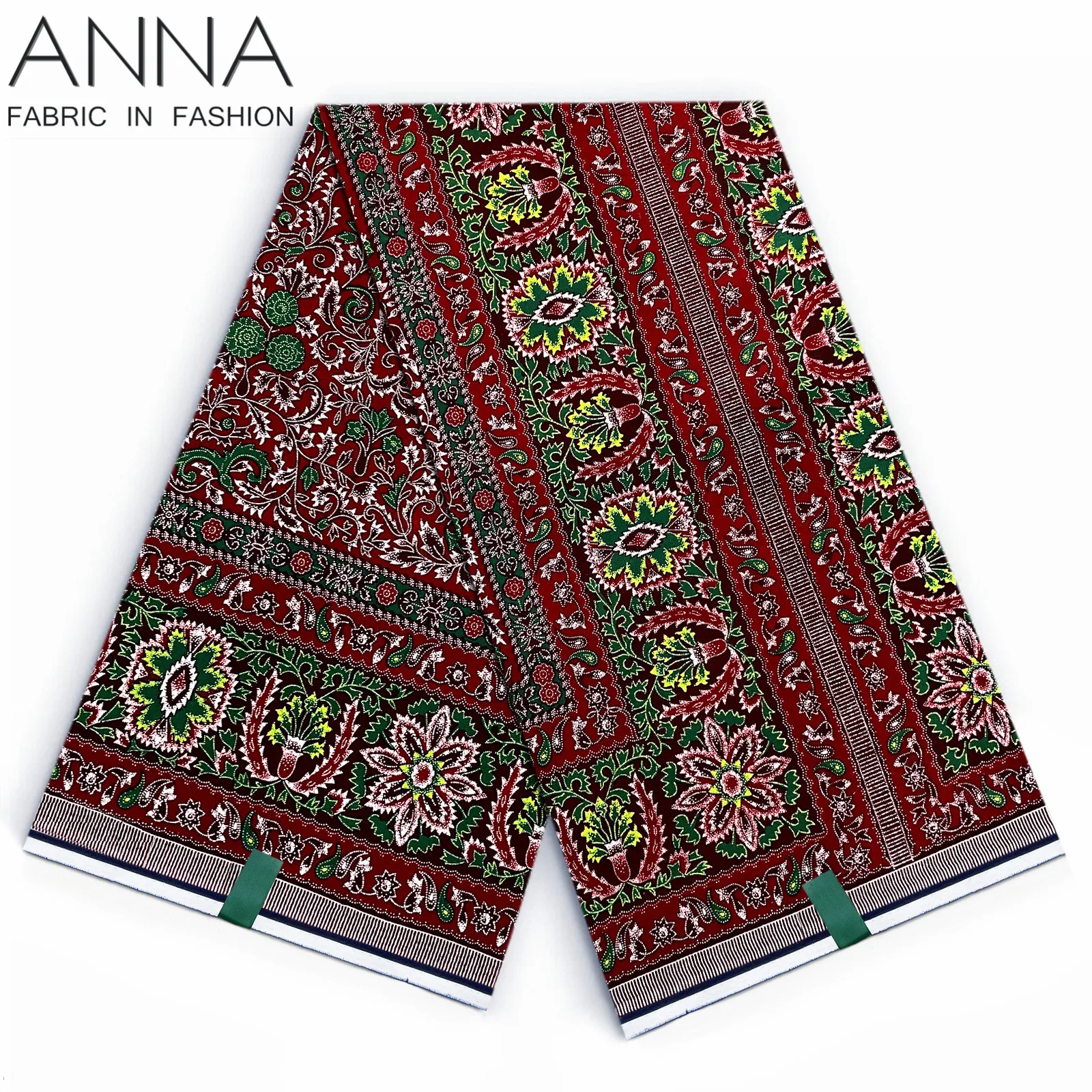 Настоящий воск Анкара с блоковыми принтами ткань в стиле батик африканская