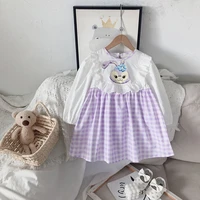 girl star delu plaid dress 2 year old baby girl clothes flower girl dresses kids dresses for girls korean baby clothes