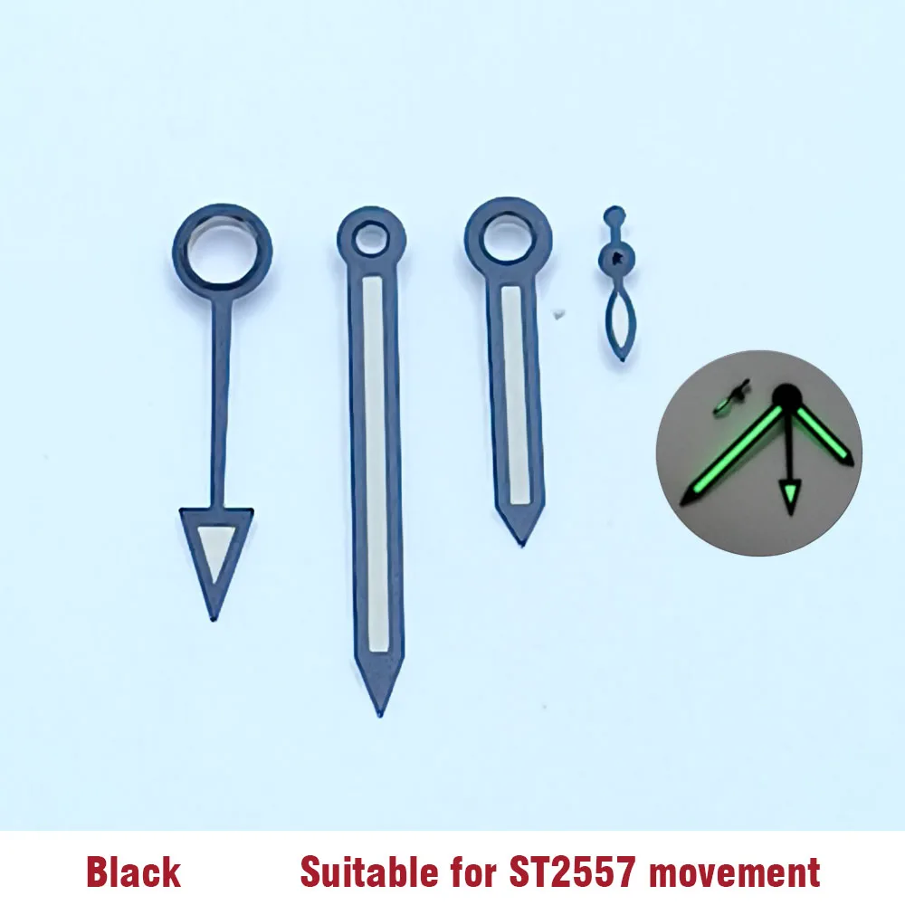 Зеленые светящиеся стрелки для часов ST2533/ST2557/ST2555/6497