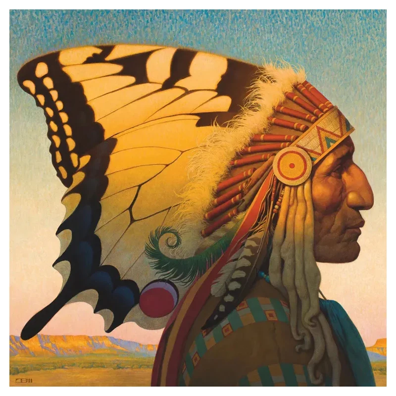 Новые американские этнические картины на холсте плакаты и принты современные