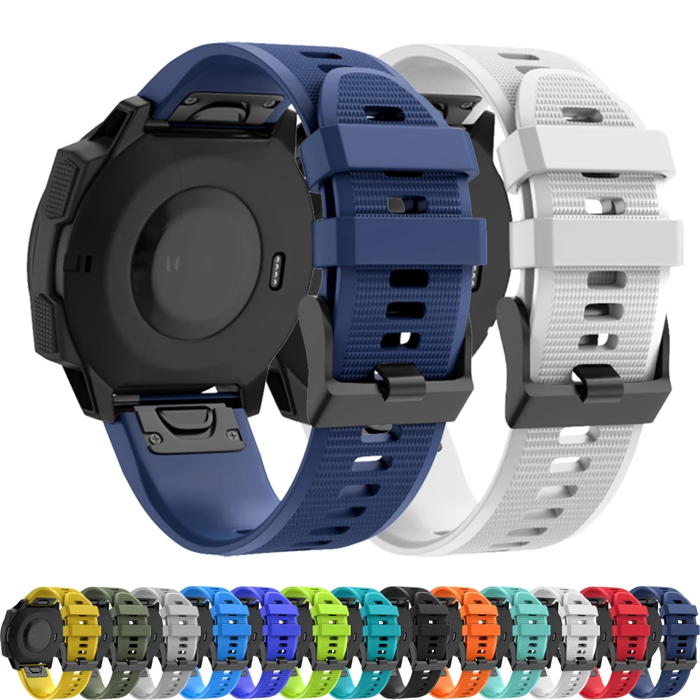 Силиконовый ремешок для часов Garmin FenixE 8 47 51 мм 7X 7 6X 6 Pro 5X 5 Epix Gen 2 Smartwatch Easyfit