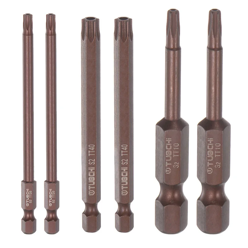 

Магнитные биты для отверток UXCELL Torx T10/T15/T20/T25/T27/T30/T40, 2 шт.