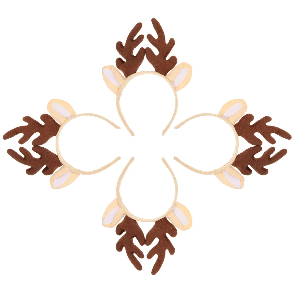 

Christmas Headband Party Women Girl Xmas Hair Accessories Antler Decorative Cute Girls Headbands