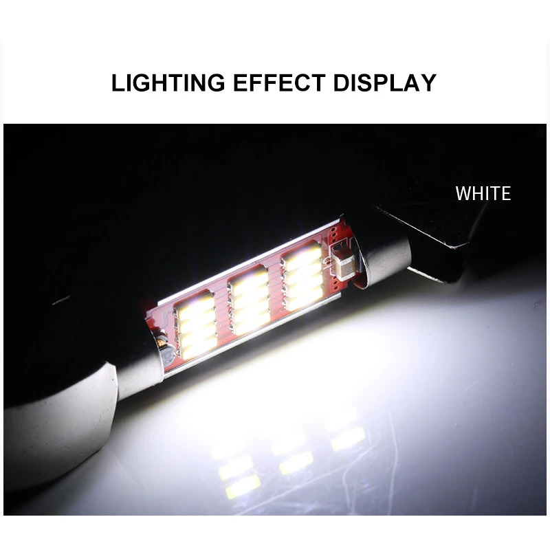 

Лампа для чтения 31/36/39/41 мм, практичная автомобильная светодиодная лампа высокой яркости, лампа для чтения с низкой яркостью, автомобильные ...