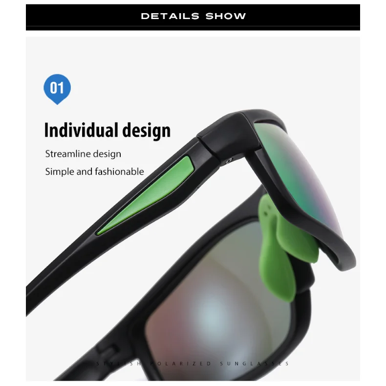 Polarized Fishing Sunglasses Men's Driving Shades Male Sun Glasses Hiking Fishing Classic Sun Glasses UV400 Eyewear enlarge