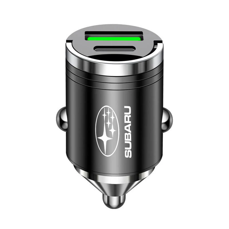 

Автомобильное быстрое зарядное устройство USB Type-C, адаптер питания, аксессуары для Subaru STI Forester Impreza Legacy Outback BRZ WRX Crosstrek