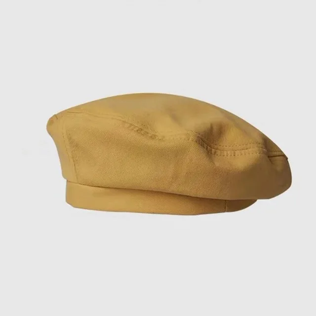 Autumn Spring Hat Soild Color Cotton 