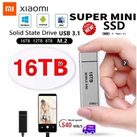 100 original xiaomi high speed ssd portable 2tb 4tb 8tb 16tb external mobile solid state usb3 1 typc c hard drive for laptop