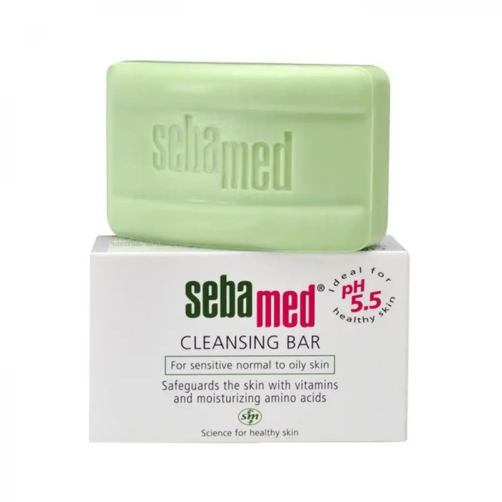Мыло для лица Sebamed Sensitive Skin cleansing bar 100 г |