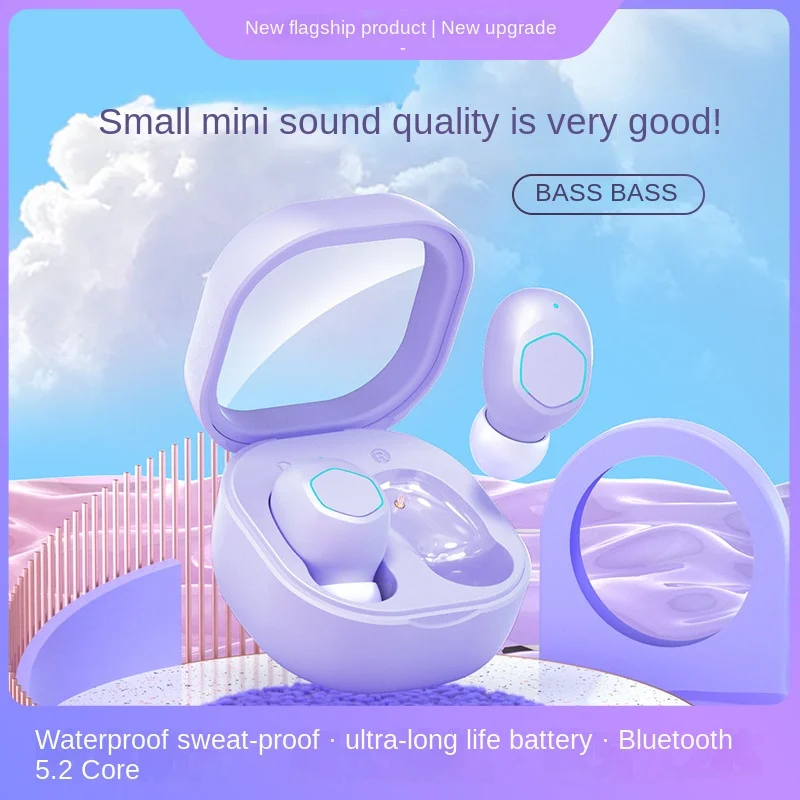 

M21 Wireless Earpiece Headphone Earphone Sport Earbuds Headset with For 5.2 Bluetooth Phone Xiaomi Samsung Huawei Iphone OPPO