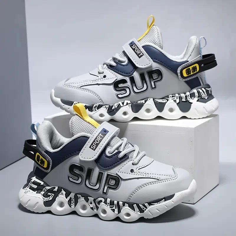 Children's Anti-skid Warm Running Shoes Soft Soled Sneakers Winter New