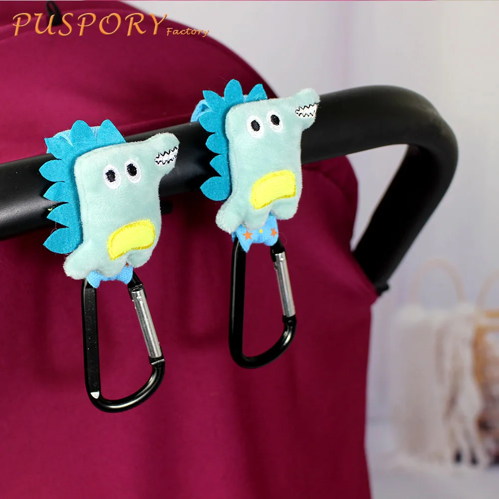 

Крючок для детской коляски милый маленький крокодил тележка для новорожденных Универсальный крючок мультяшная детская коляска многофункц...