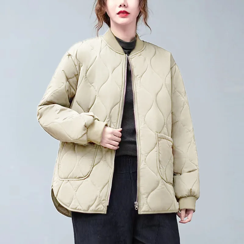 Autumn  Winter Fat MM Women's Loose Parkas Cotton Jacket Women's Short Parka's Cotton Jacket Chamarras Para Mujer  Puffer Jacket