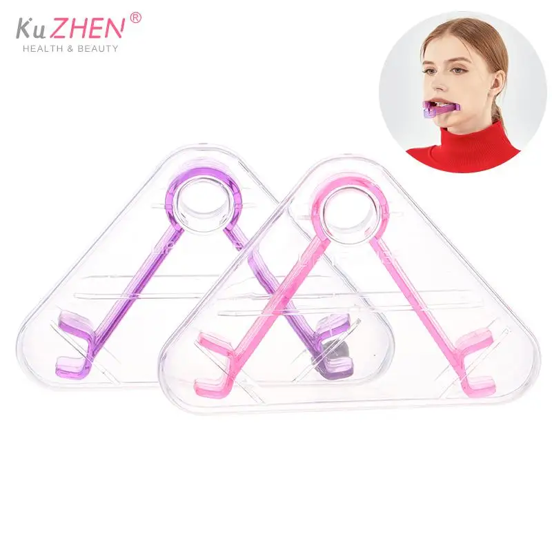 

1PC Anti Wrinkle Face Fitness Bite Exerciser Jaw Chewer Trainer Lip Plumper Face Lift Skin Firming V Shape Double Chin Exerciser