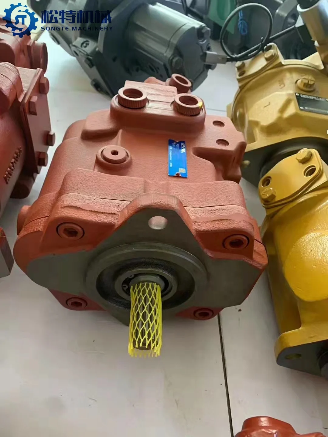 Детали экскаватора для строительной техники Гидравлический Главный насос