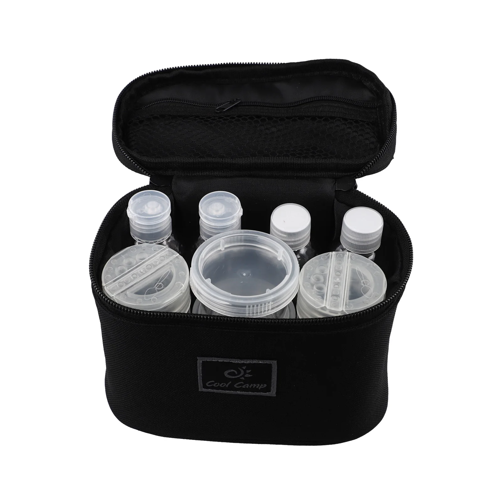 Набор приправ для кемпинга на открытом воздухе с бутылкой специй портативный