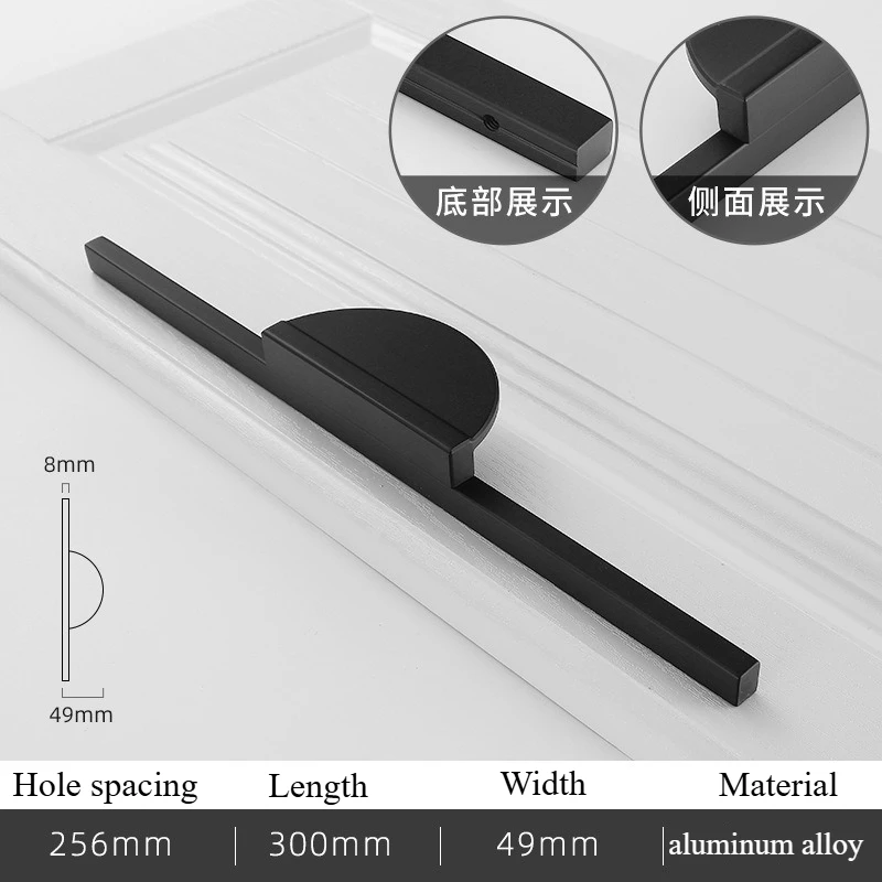 

Золотые алюминиевые ручки для шкафов