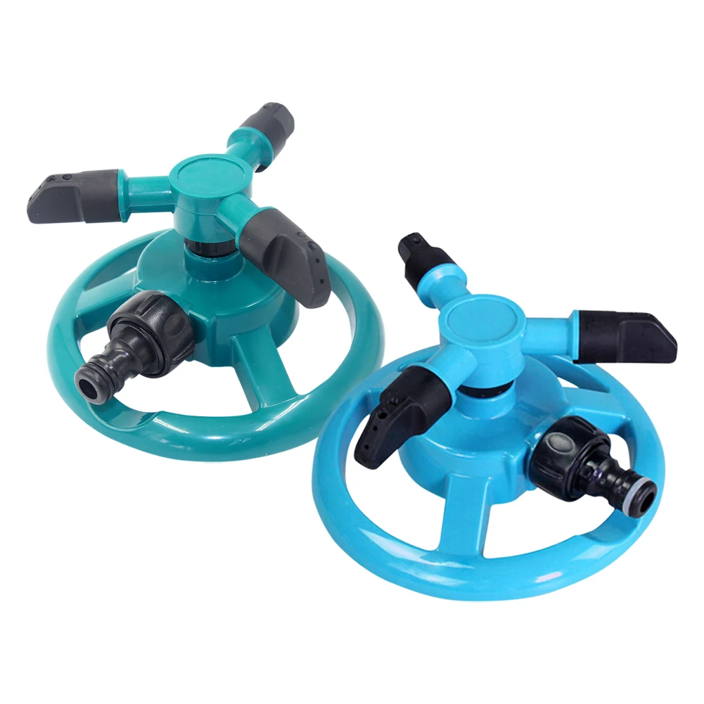 

360 Degree Rotating Automatic Garden Lawn Water Sprinklers System Quick Coupling Yard Lawn Nozzle Garden Irrigation Supplies