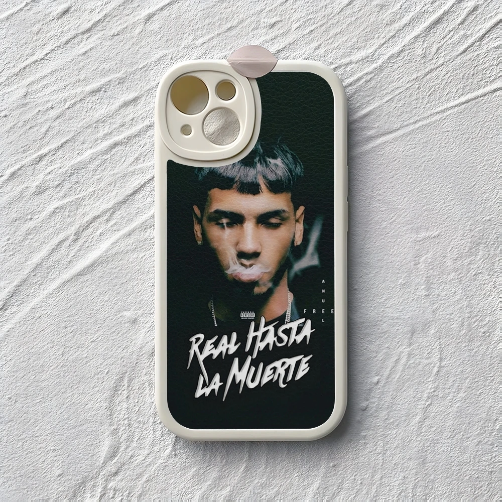 Рэпер Anuel AA Real Hasta La Muerte Чехол для телефона Iphone 16 15 14 13 12 Pro Max 11 Mini X Xr Xs 7 8 Puls