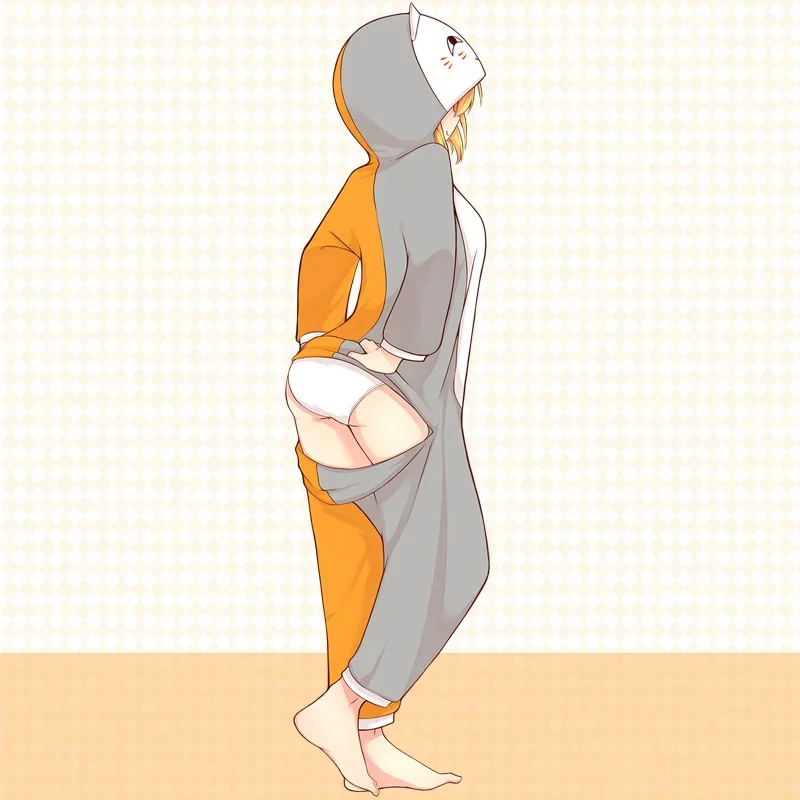 Книга друзей Нацуме учитель кошек аниме сиамская пижама зимняя цельная