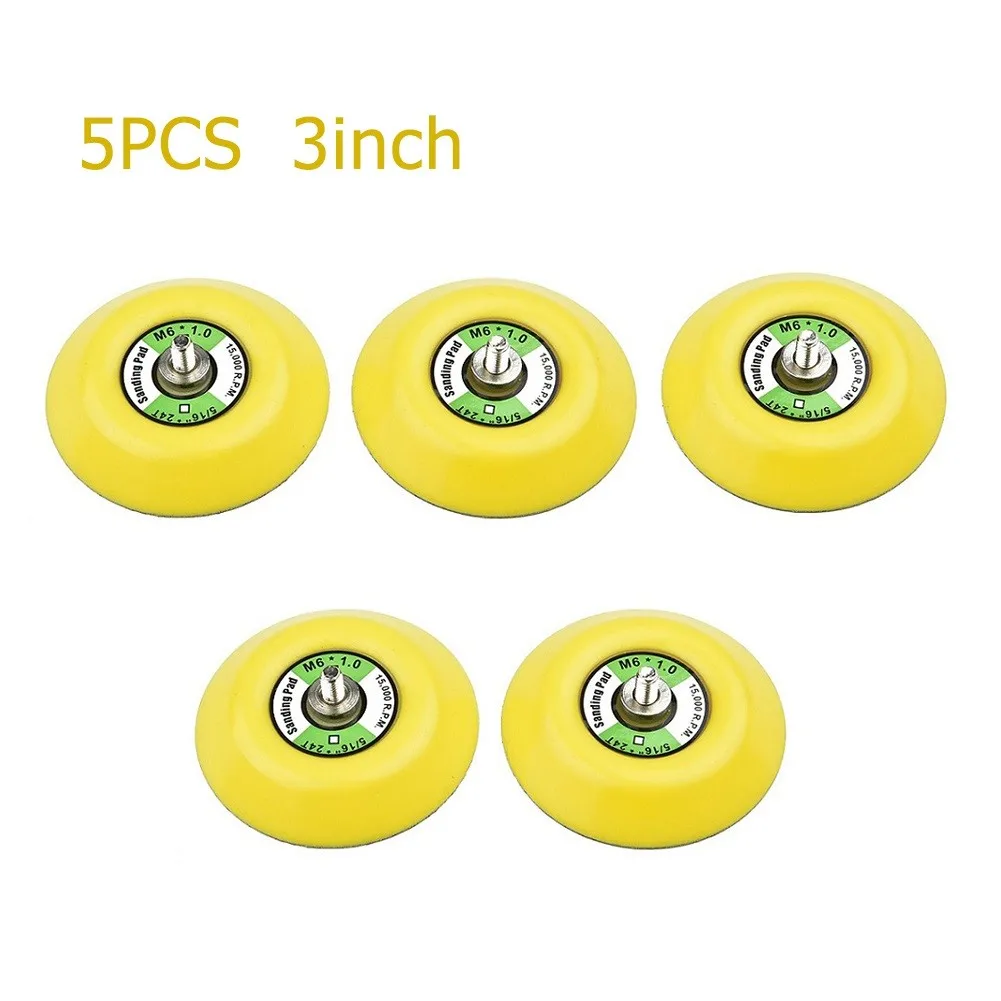 

Multi functional 3 75mm Sanding Backing Pad for Artificial Stone, Furniture, Wood Products, and more, Pack of 5