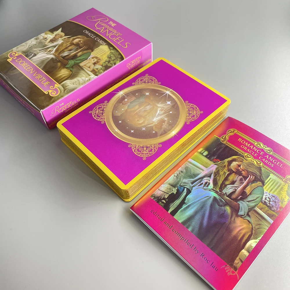 Золотые карты-Таро с изображением золота колода альбома предсказаний для