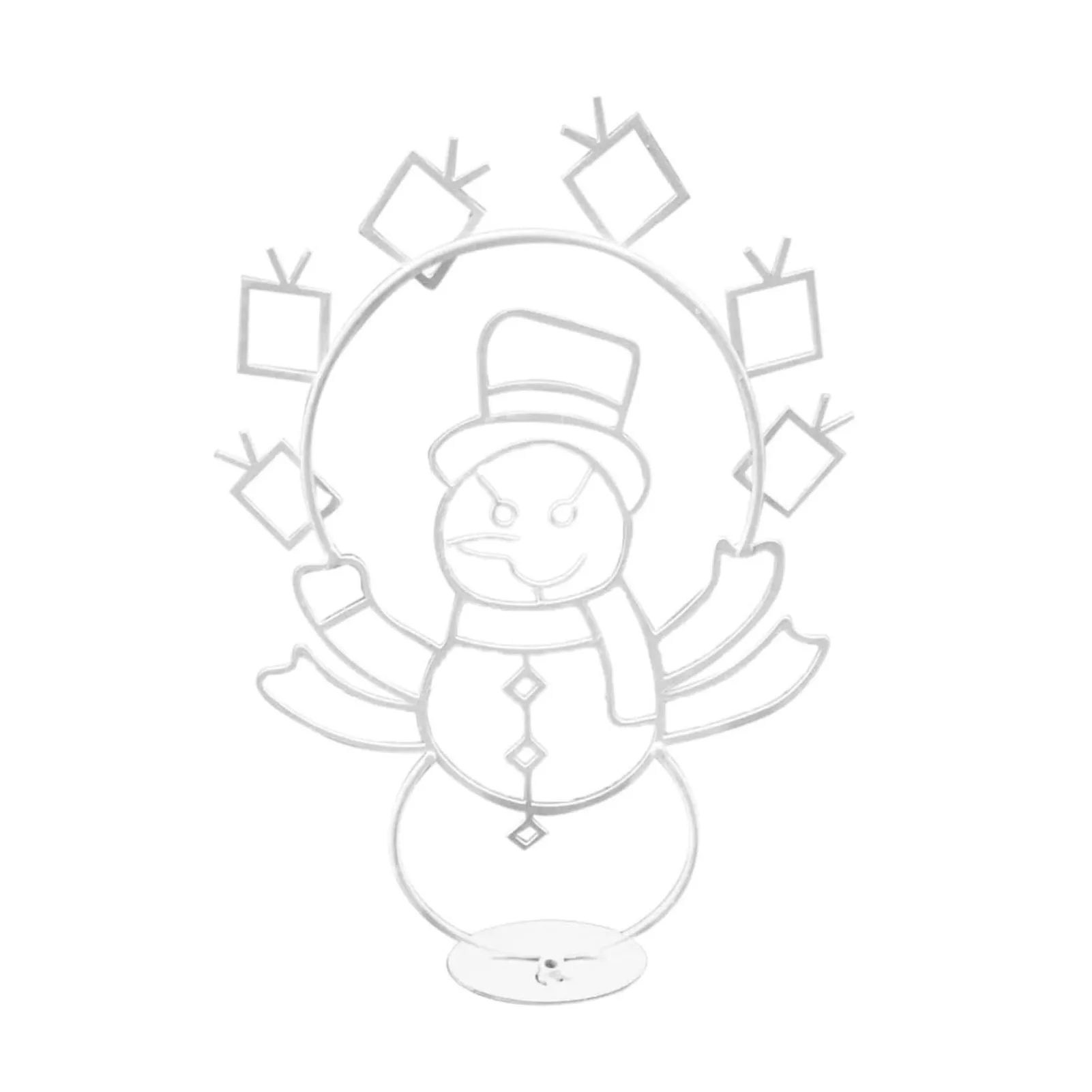 

Animated Snowball Light String Handmade with High-Quality Metal Celebration Home Decor