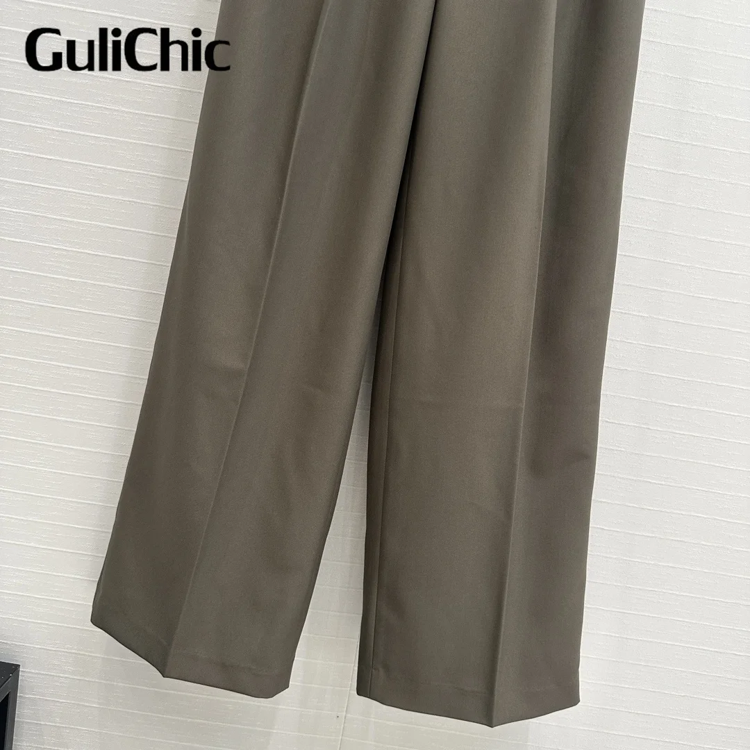 Женский офисный костюм GuliChic 10 7 года высококачественный темпераментный модный
