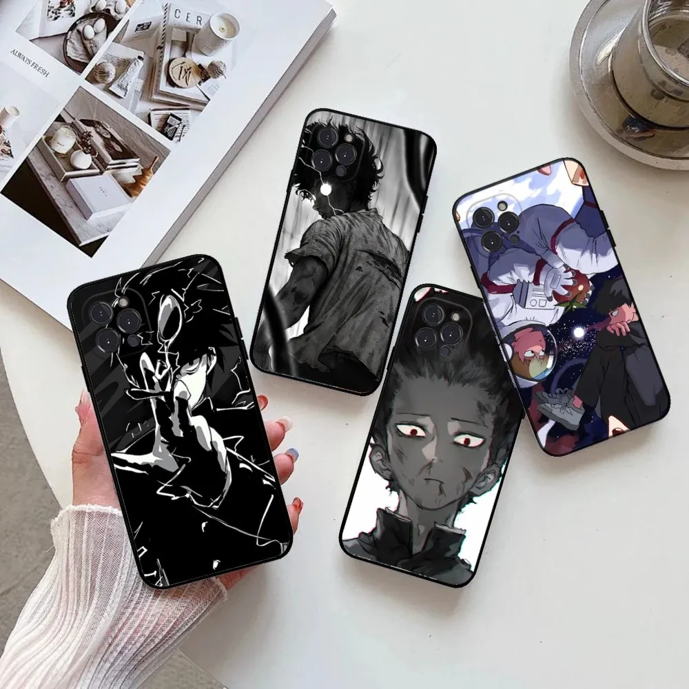 Чехол для телефона Mob Psycho 100 IPhone 15 14 13 12 11 Pro Max Mini 8 7 Plus SE2 X XR XS MAX мягкие силиконовые