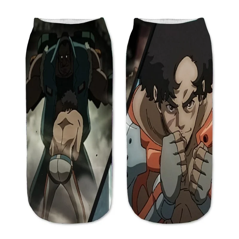 

Ashita No Joe Socks Woman 3d Print Kawaii Women Sock Cotton Sox Black Thin Sock Cartoon Ladies Summer Classic Calcetines Hombre