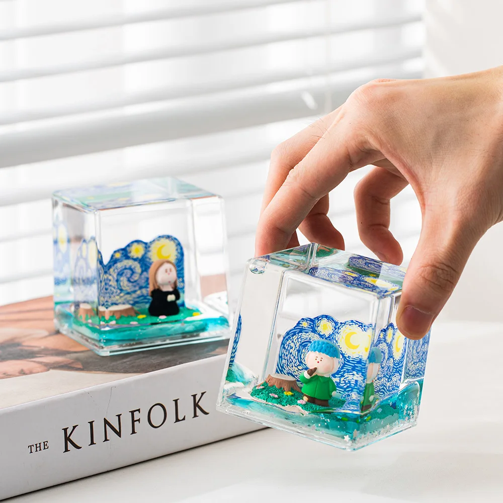 

Милые аксессуары в скандинавском стиле, песочные часы с жидкостью, украшение для гостиной, настольные декоративные аксессуары, подарок на д...