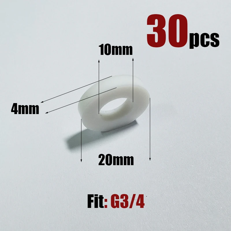 ПТФЭ шайба высокого давления для пейнтбола, страйкбола, Sodastream, прокладка TR21-4 W21.8 CGA320 G3/4 G1/2, герметизирующие прокладки