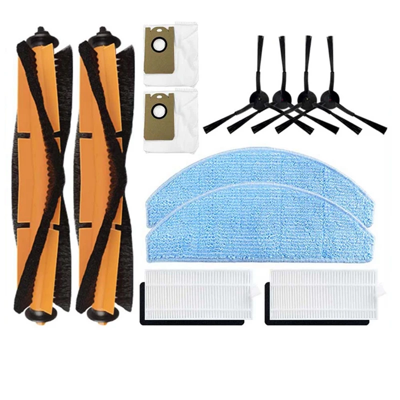 

Запчасти для робота-пылесоса Xiaomi Lydsto G2, основная боковая щетка, фильтр НЕРА, тряпка, мешок для пыли, сменный аксессуар