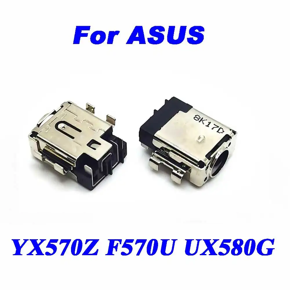 Разъем питания постоянного тока для ноутбука ASUS YX570Z F570U UX580G, 1-20 шт.