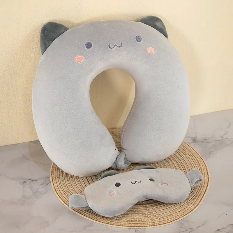 

Мультяшная подушка для шеи из memory foam