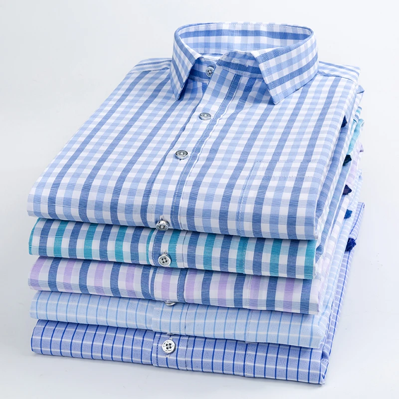 

Shirt Men's Long-sleeved Casual Men's Long-sleeved Shirt XS-5XL