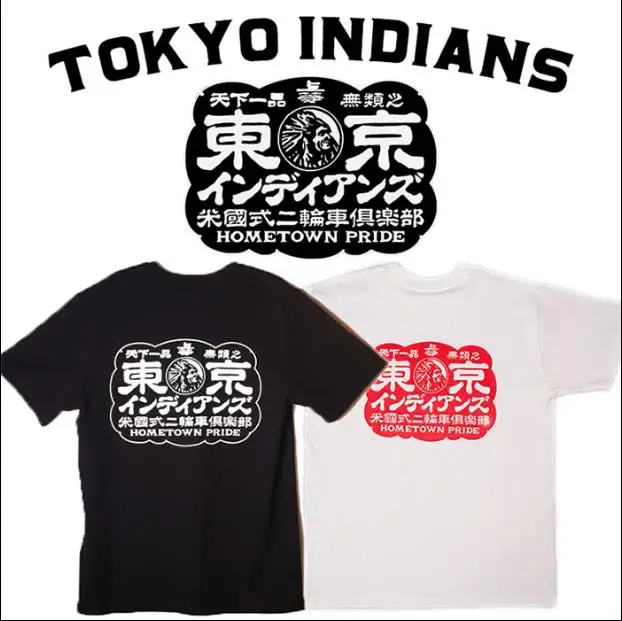 

T-shirt for men Tokyo Indians Short sleeve Clothing y2k tops Valorant fernando alonso Summer Motorcycle White tees for women