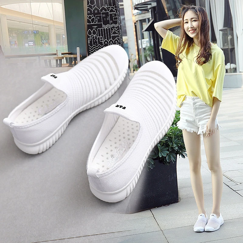 

Новинка 2023, модная летняя Повседневная дышащая обувь на плоской подошве, женская обувь с вырезами, женская обувь