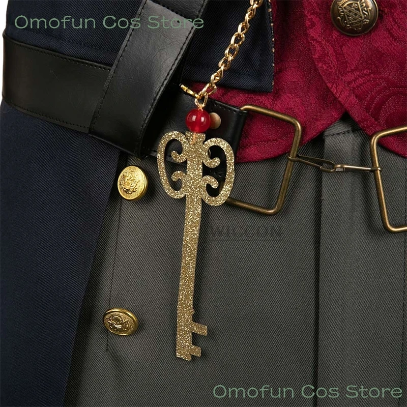 Костюм игр Lies Of P cos Fantasia Мужская Маскировка мужская униформа для взрослых куртка