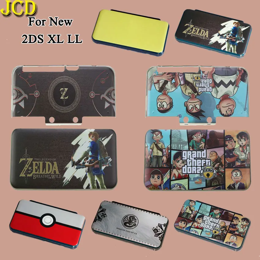 

JCD Protective Housing Shell For New 2DS XL LL Console Hard Carry Guard Cover Skin Case Cover For New 2DSLL 2DSXL