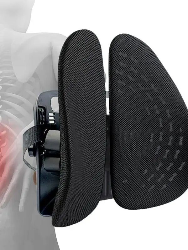 

Автомобильная подушка, подушка для поддержки поясницы, Автомобильная подушка для талии на сиденье, защитная позвоночник, позвоночник, подушка для низкой спины, вентилируемая подушка для автомобиля