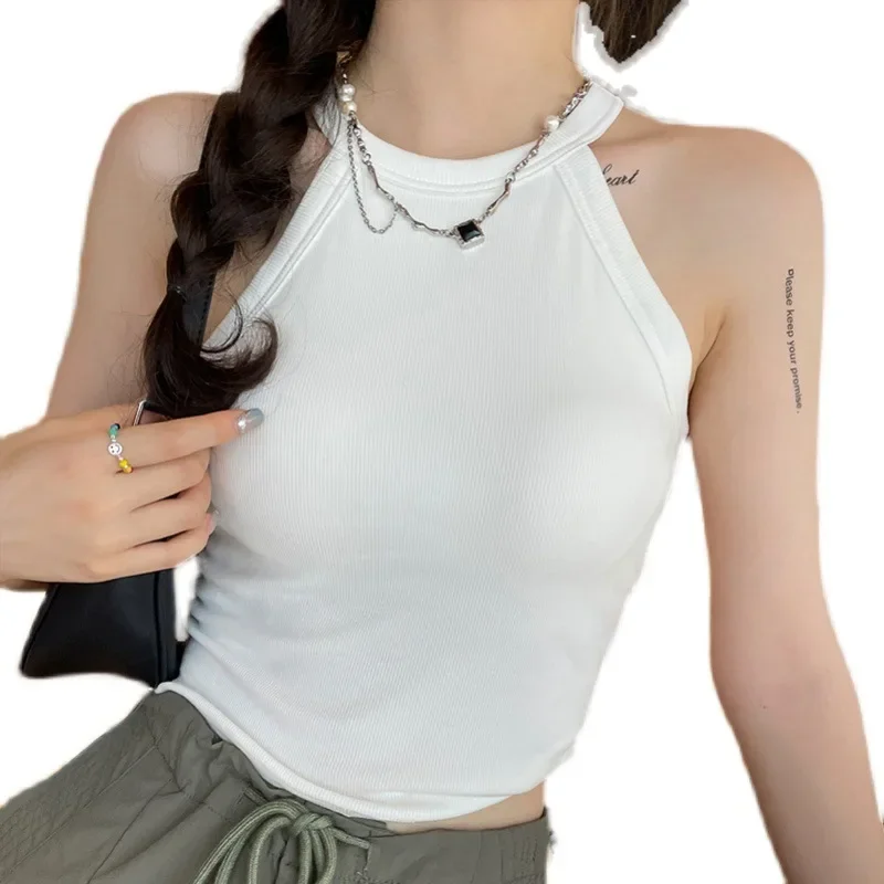 Жилет женский из чистого хлопка без рукавов стильная верхняя одежда кофта с