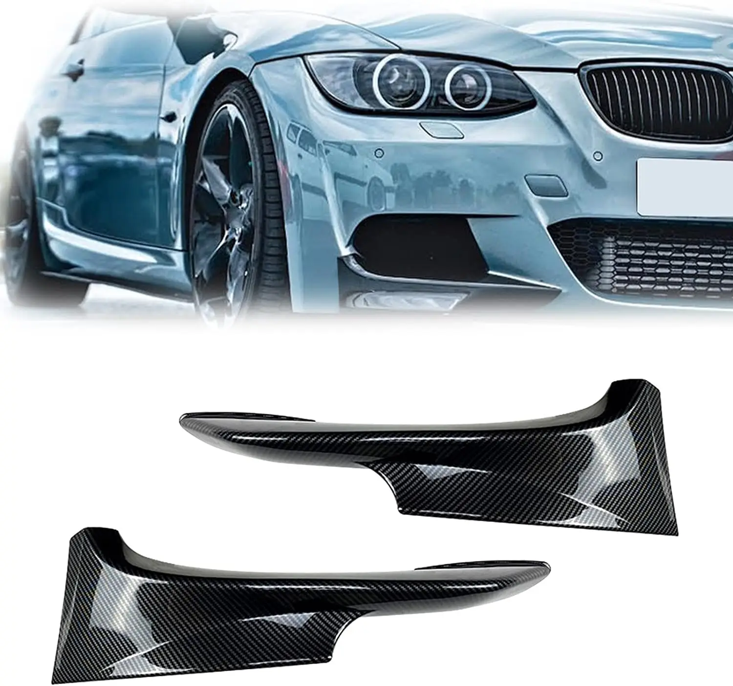 

1 пара, решетка для переднего бампера Bmw 3 серии E92 E93 M3 M-tech 2006-2009 2010-2013