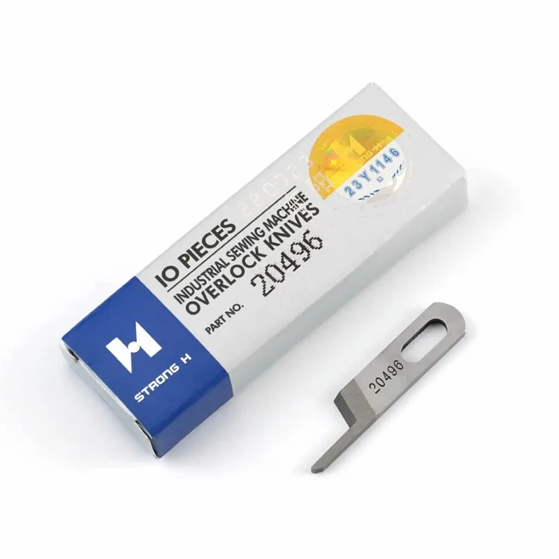 20496 2100167 Upper and Lower Knife for Yamato AZ8000G AZ8500H AZ6020G AZ6000H Overlock Sewing Machine Part Strong H blade