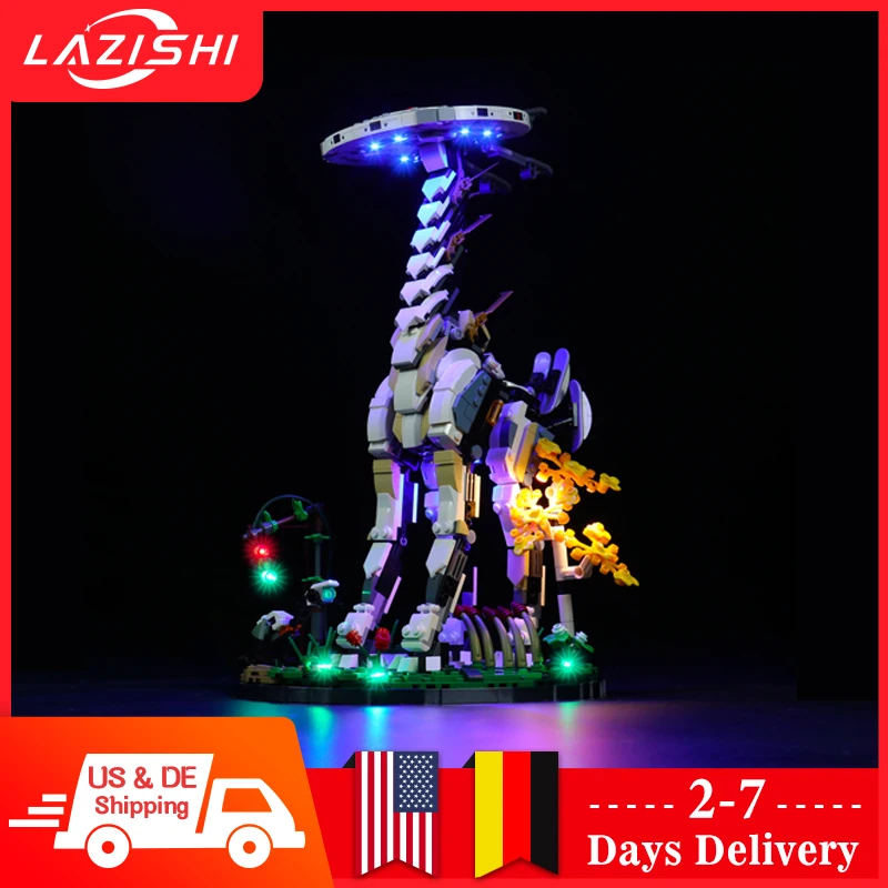 

Lazashi LED Lighting Kit For 76989 Horizon Forbidden West: Tallneck Building Blocks Bricks Toys Lamp Set Only Lighting No Model