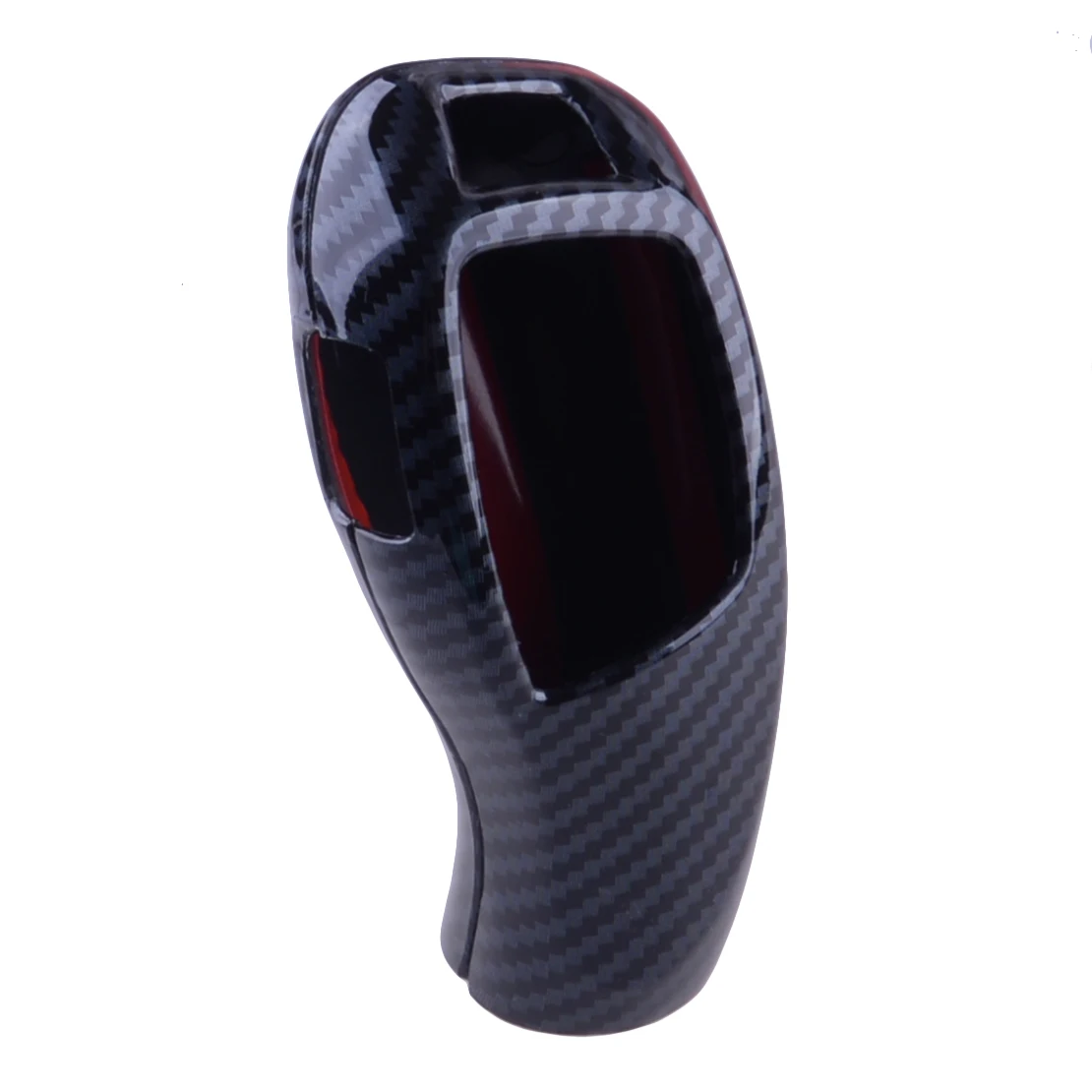 

Car Gear Shift Knob Handle Frame Cover Trim Carbon Fiber Style fit for BMW 5 Series E60 X5 E70 X6 E71 2009 2010 Left Hand Drive