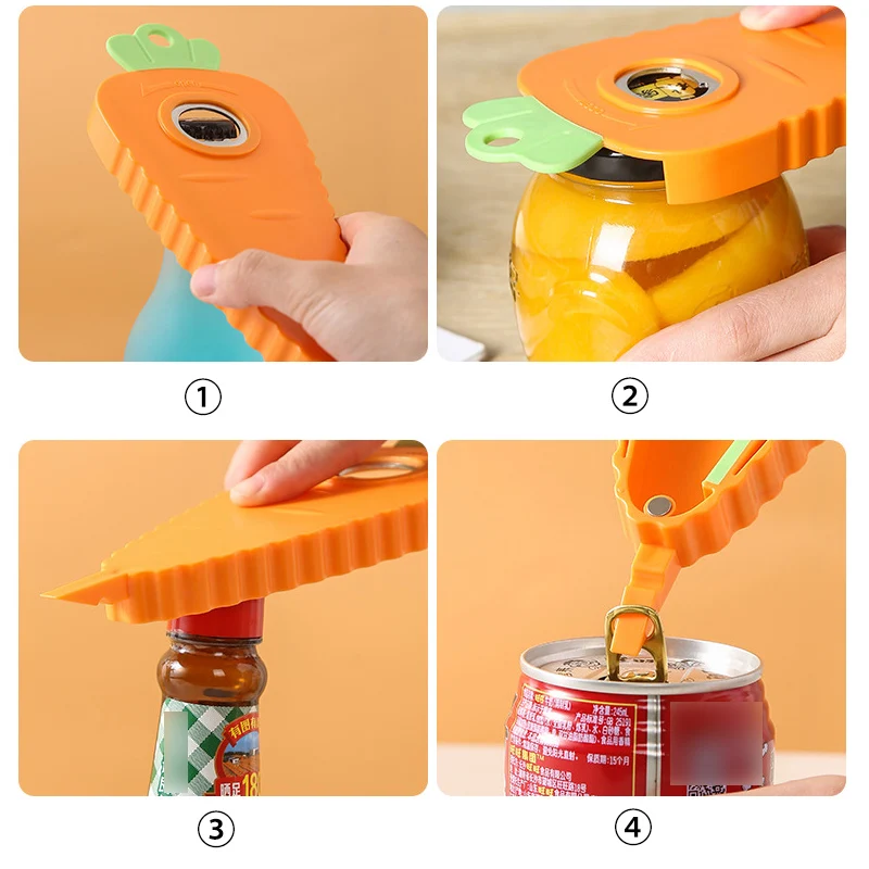 Новинка 2022 консервный нож креативная магнитная наклейка на холодильник в виде