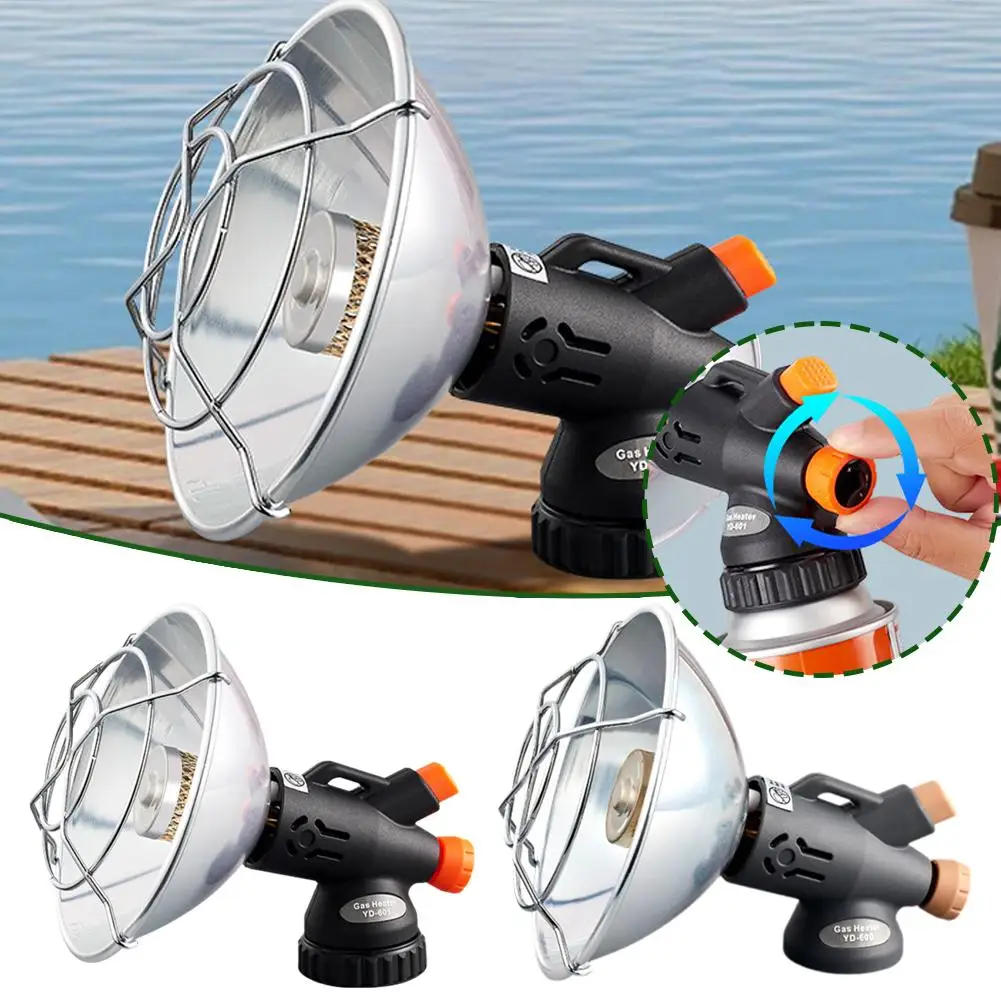 Портативный пропановый обогреватель с защитной сеткой мини-нагреватель для