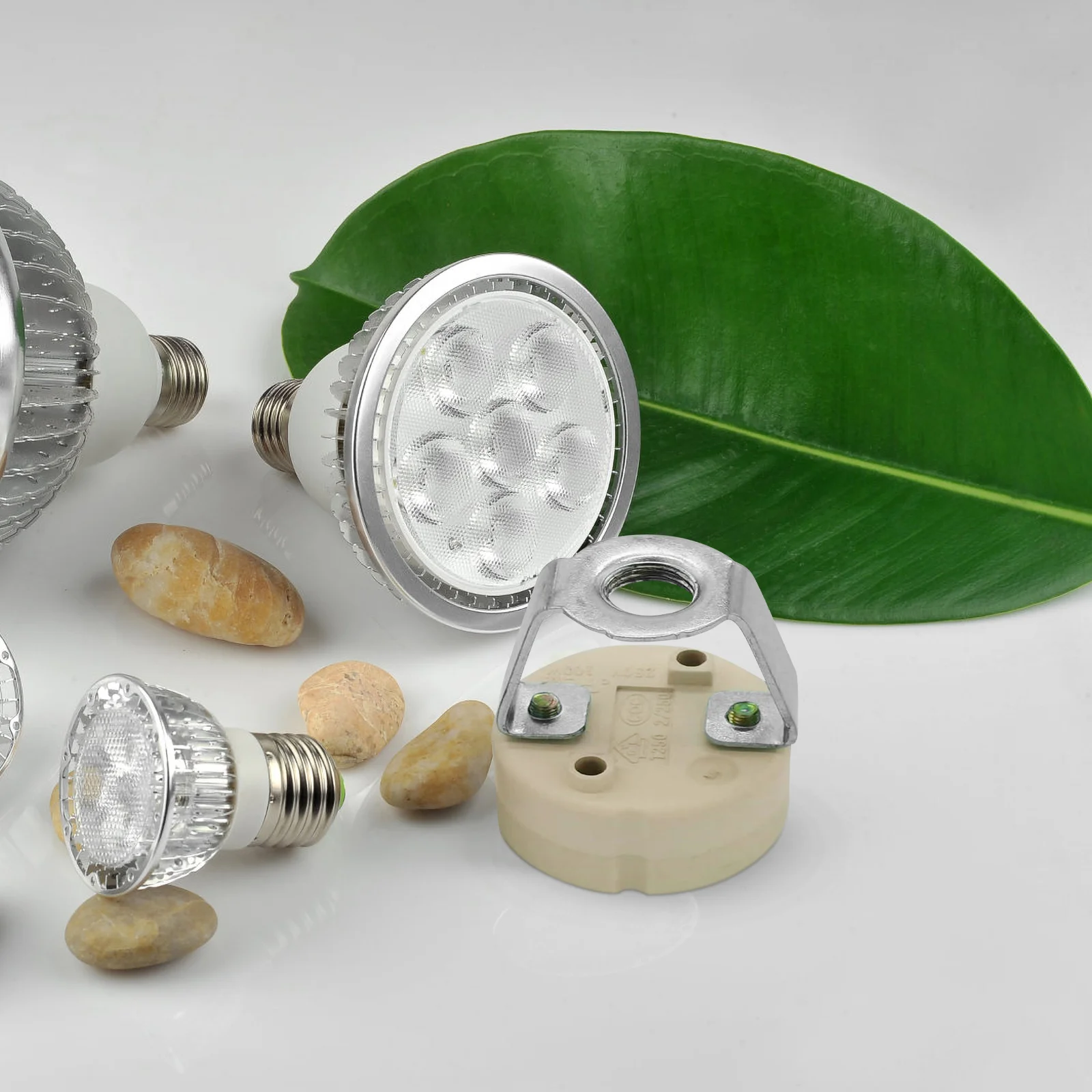 

20 Pcs Lamp Bracket Fixing Replacement Head Supply Accessories Light Fixture Lamps Household Iron Parts Lighting