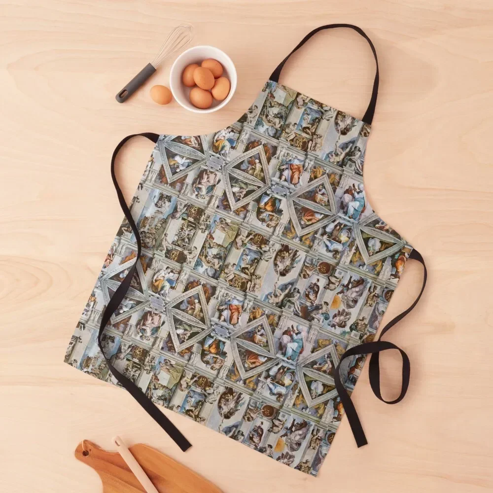 Потолочный фартук Michaelangelo - Sistine Chapel детская униформа шеф-повара для кормления